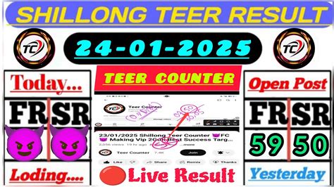 teer counter|teer counter result today.